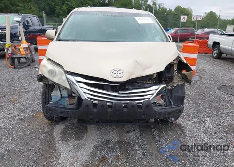 2011 Toyota Sienna Limited from USA, damaged, VIN 5TDDK3DC9BS012780